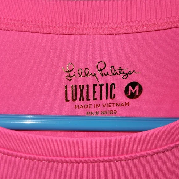 Luxletic Active Tee Sz M Roxie Pink - Picture 3 of 7